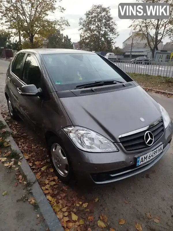 Хетчбек Mercedes-Benz A-Class 2010 1.5 л. Автомат обл. Житомирська, Коростишів - Фото 1/8