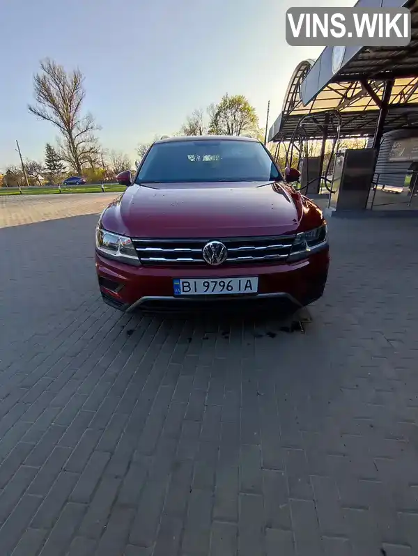 Позашляховик / Кросовер Volkswagen Tiguan 2018 1.98 л. Автомат обл. Полтавська, Миргород - Фото 1/19