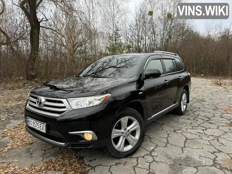 Внедорожник / Кроссовер Toyota Highlander 2013 3.46 л. Автомат обл. Тернопольская, Залещики - Фото 1/21