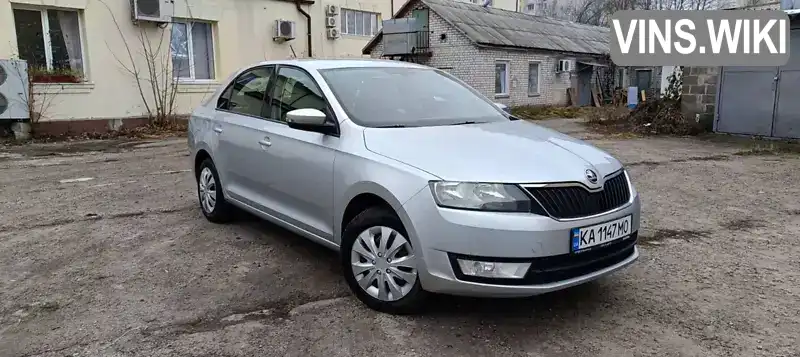 Ліфтбек Skoda Rapid 2016 1.2 л. Ручна / Механіка обл. Київська, Київ - Фото 1/13