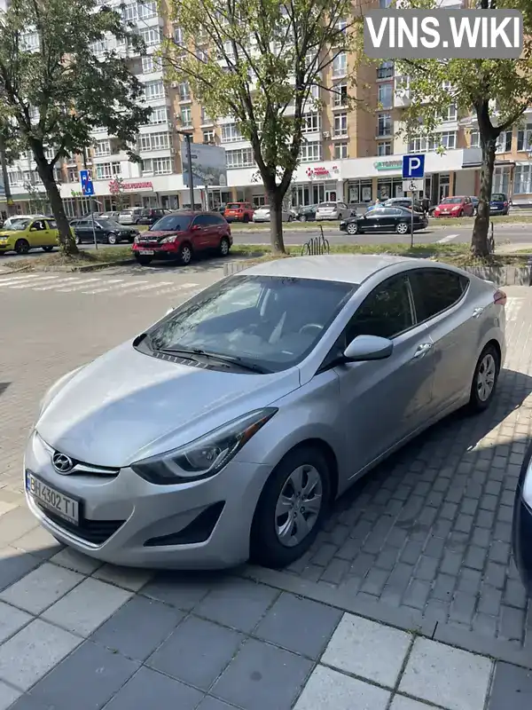 Седан Hyundai Elantra 2015 1.8 л. Автомат обл. Ровенская, Ровно - Фото 1/8