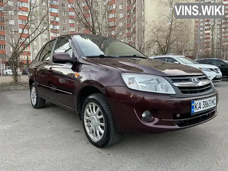 Седан ВАЗ / Lada 2190 Granta 2013 1.6 л. Автомат обл. Київська, Київ - Фото 1/21