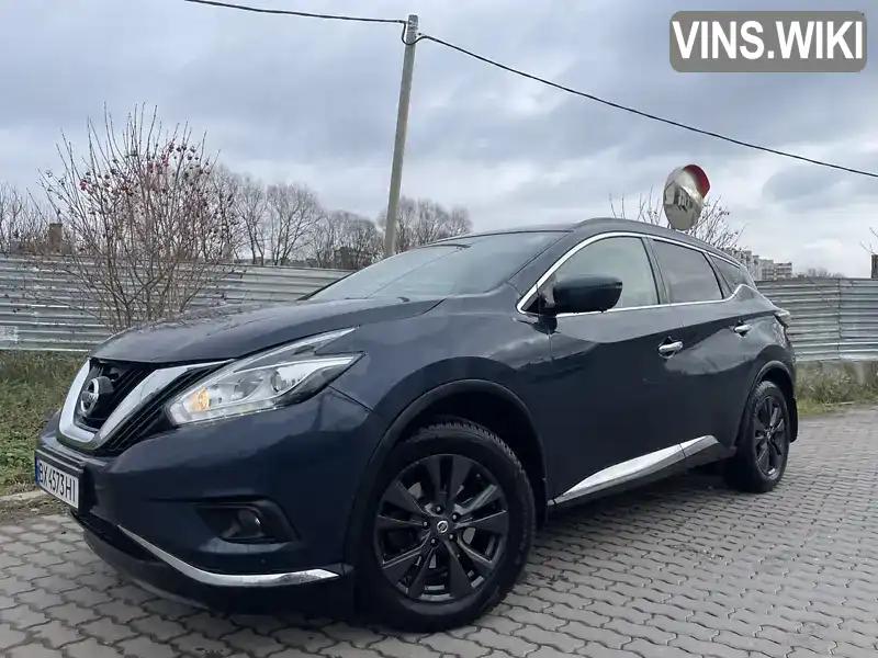 Внедорожник / Кроссовер Nissan Murano 2018 3.5 л. Автомат обл. Хмельницкая, Хмельницкий - Фото 1/12