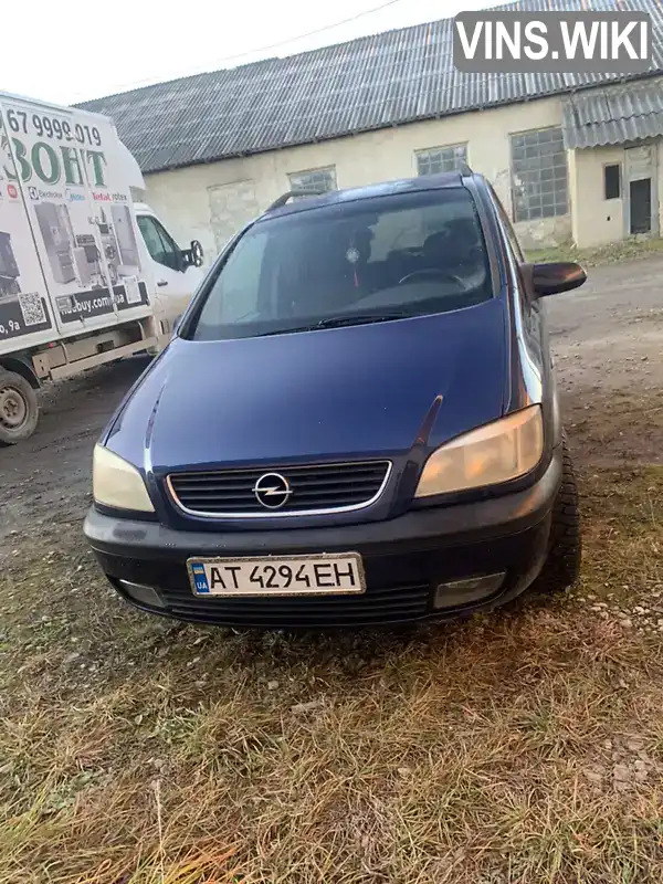 Минивэн Opel Zafira 1999 1.8 л. Ручная / Механика обл. Ивано-Франковская, Надворная - Фото 1/8