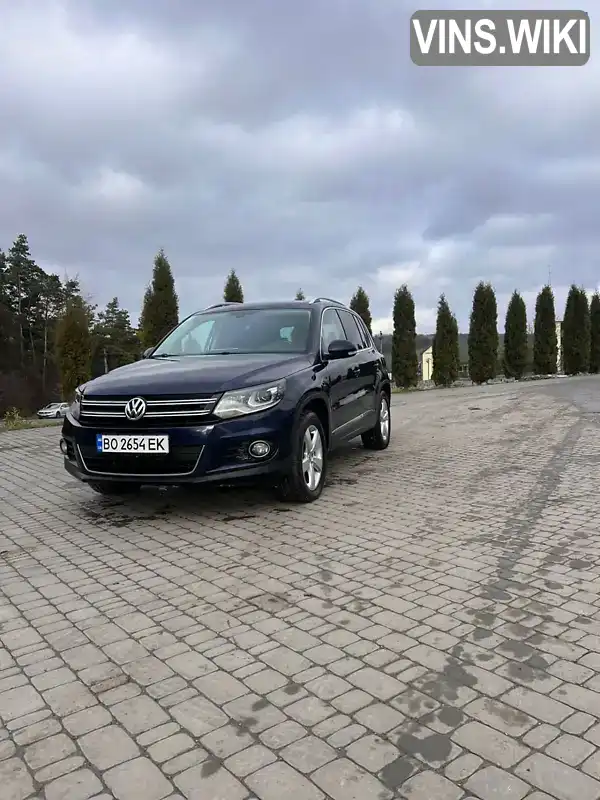 Внедорожник / Кроссовер Volkswagen Tiguan 2014 1.97 л. Автомат обл. Тернопольская, Бучач - Фото 1/18