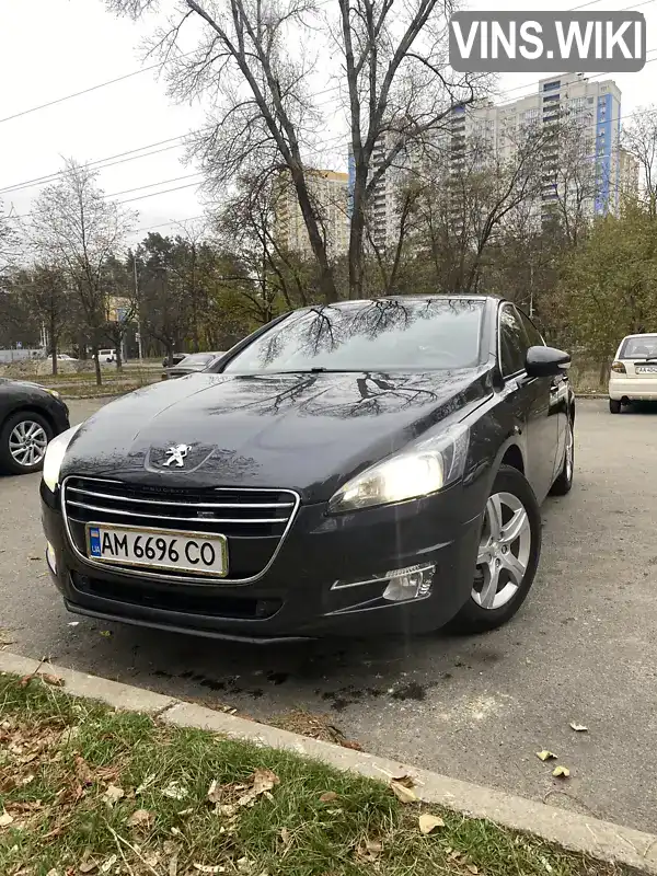 Седан Peugeot 508 2012 1.6 л. Робот обл. Київська, Київ - Фото 1/11