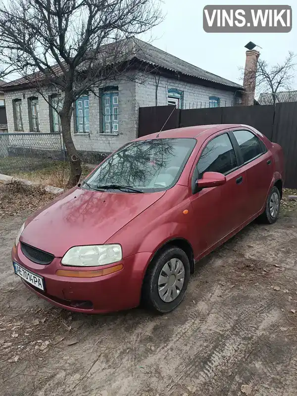 Седан Chevrolet Aveo 2005 null_content л. Ручная / Механика обл. Полтавская, Кременчуг - Фото 1/7