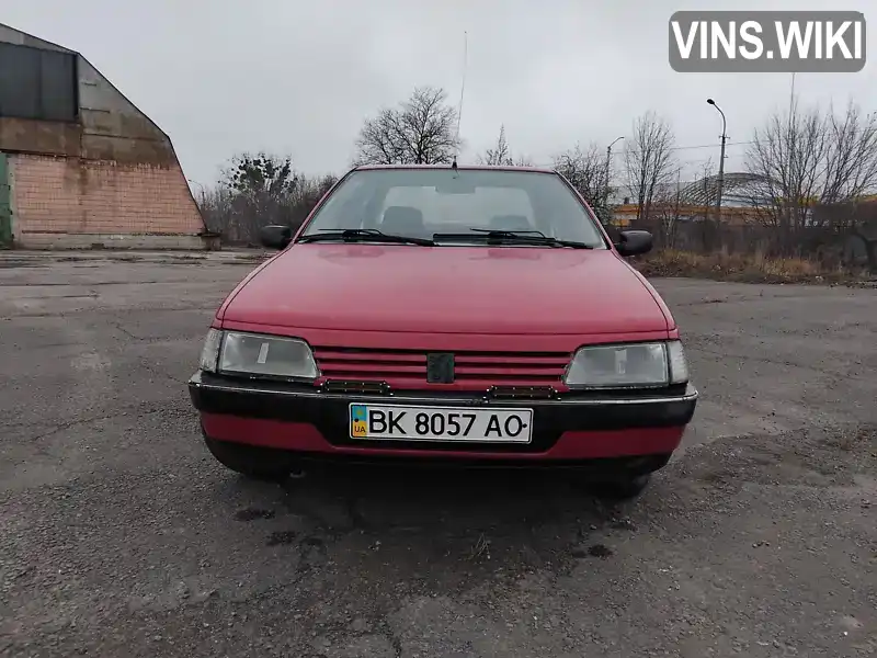 Седан Peugeot 405 1989 1.6 л. Ручна / Механіка обл. Рівненська, Рівне - Фото 1/15