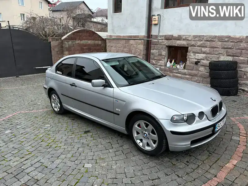 Купе BMW 3 Series 2003 1.8 л. Автомат обл. Тернопільська, Тернопіль - Фото 1/21