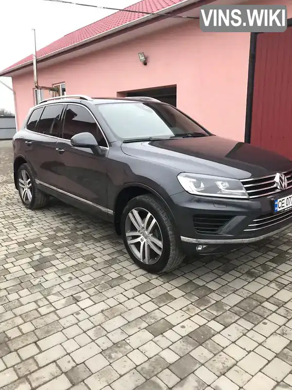 Внедорожник / Кроссовер Volkswagen Touareg 2016 3 л. Автомат обл. Тернопольская, Тернополь - Фото 1/21