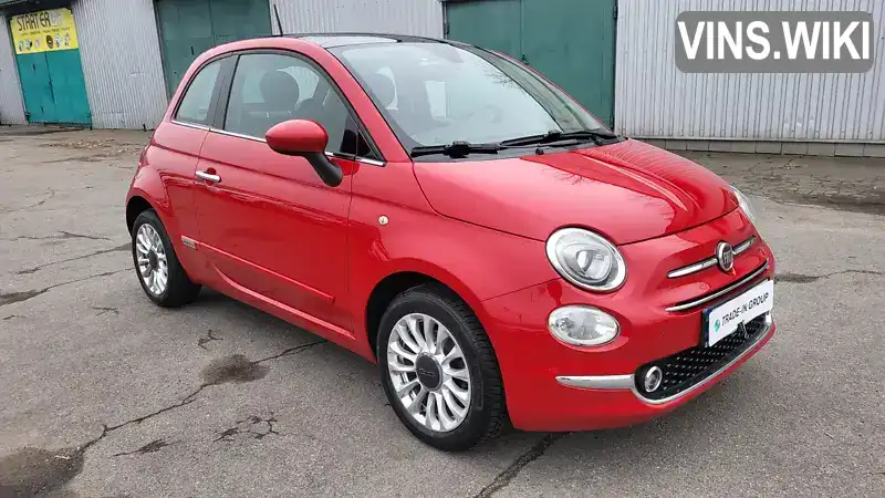 Хетчбек Fiat 500 2016 1.24 л. Автомат обл. Київська, Київ - Фото 1/21