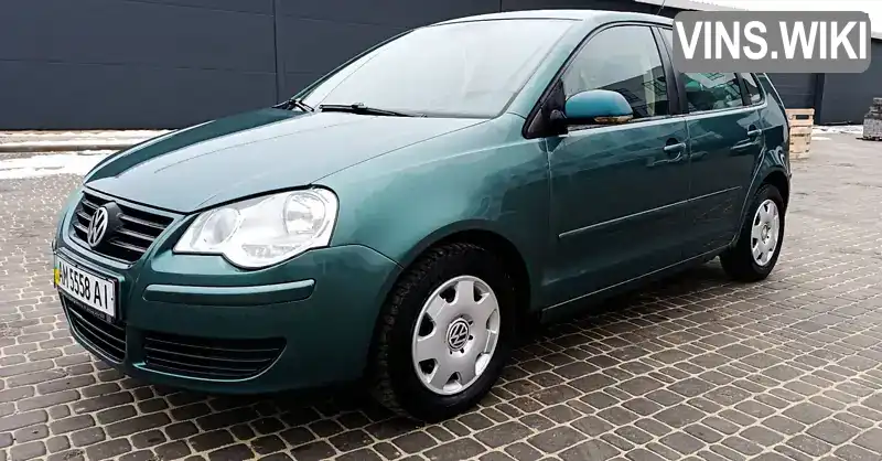 Хэтчбек Volkswagen Polo 2006 1.42 л. Ручная / Механика обл. Житомирская, Житомир - Фото 1/11