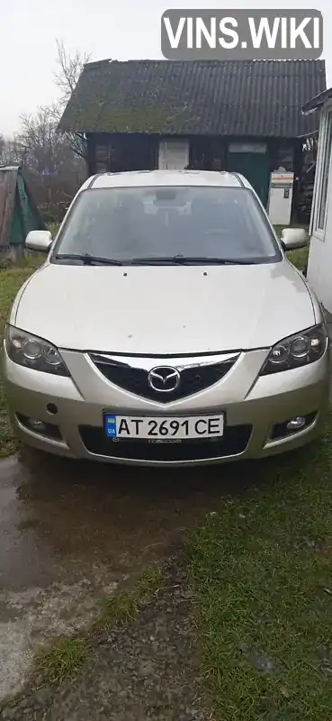 Седан Mazda 3 2008 1.6 л. Ручная / Механика обл. Львовская, Стрый - Фото 1/9