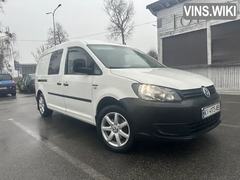 Минивэн Volkswagen Caddy 2012 1.6 л. Ручная / Механика обл. Киевская, Буча - Фото 1/15