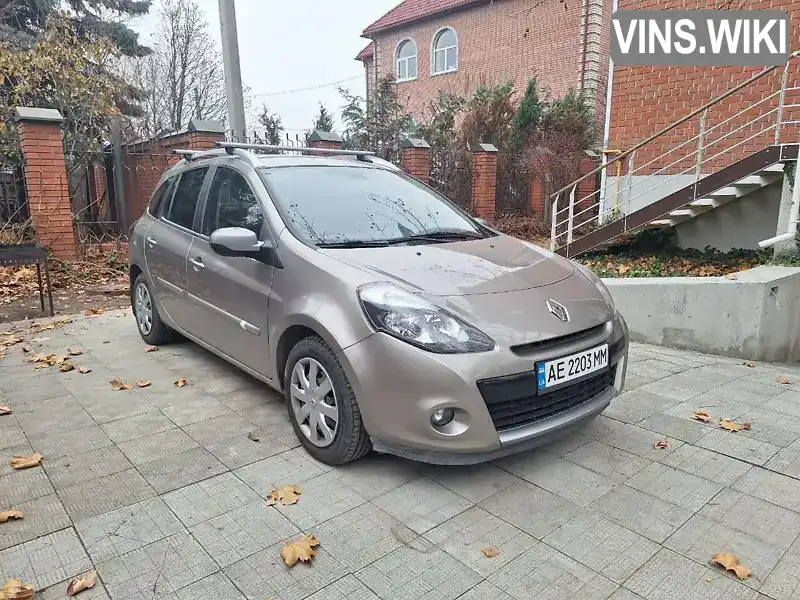 Універсал Renault Clio 2012 1.46 л. Ручна / Механіка обл. Дніпропетровська, Дніпро (Дніпропетровськ) - Фото 1/13