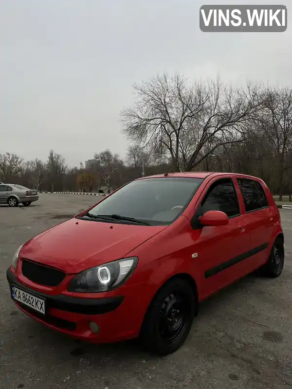 Хэтчбек Hyundai Getz 2006 1.4 л. Ручная / Механика обл. Киевская, Киев - Фото 1/9