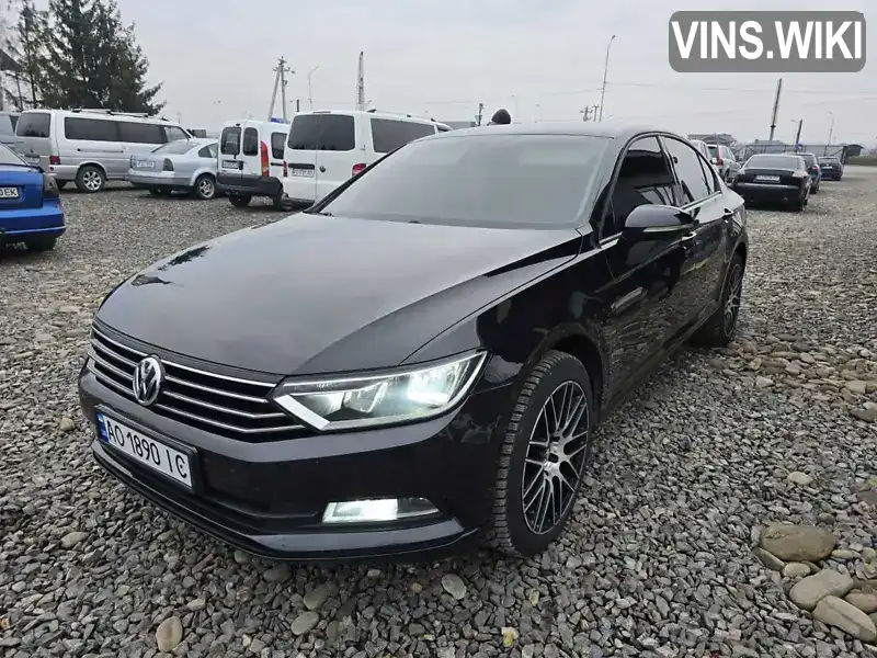 Седан Volkswagen Passat 2015 1.4 л. Ручная / Механика обл. Закарпатская, Виноградов - Фото 1/21