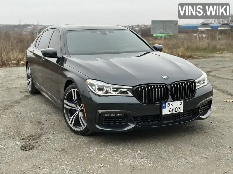 Седан BMW 7 Series 2018 4.39 л. Автомат обл. Ровенская, Ровно - Фото 1/21