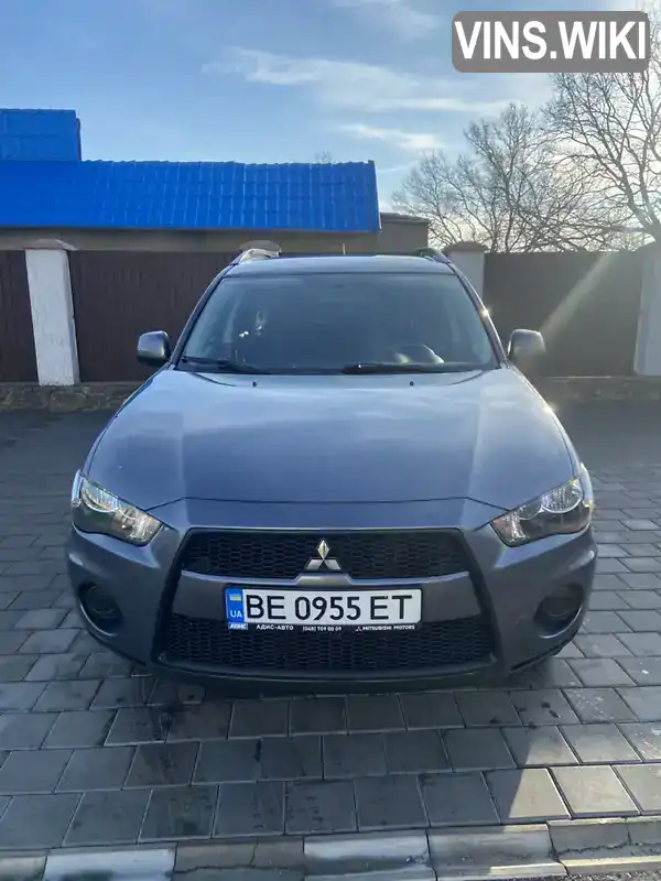 Позашляховик / Кросовер Mitsubishi Outlander 2011 2.38 л. Варіатор обл. Миколаївська, Вознесенськ - Фото 1/14