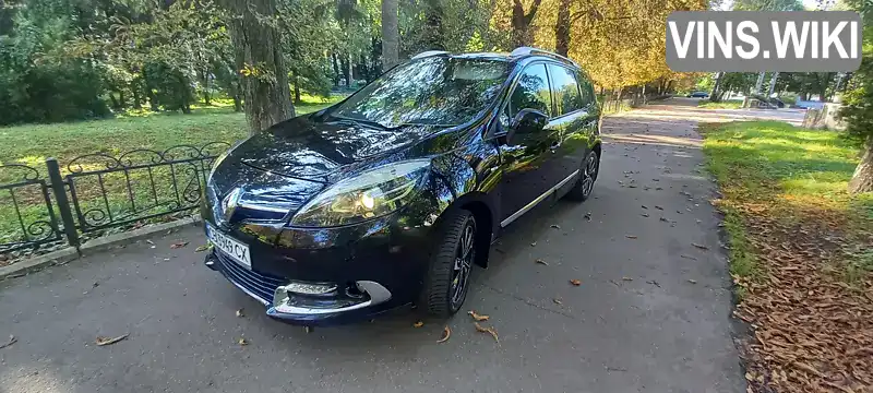 Мінівен Renault Grand Scenic 2015 1.6 л. Ручна / Механіка обл. Чернігівська, Ніжин - Фото 1/21