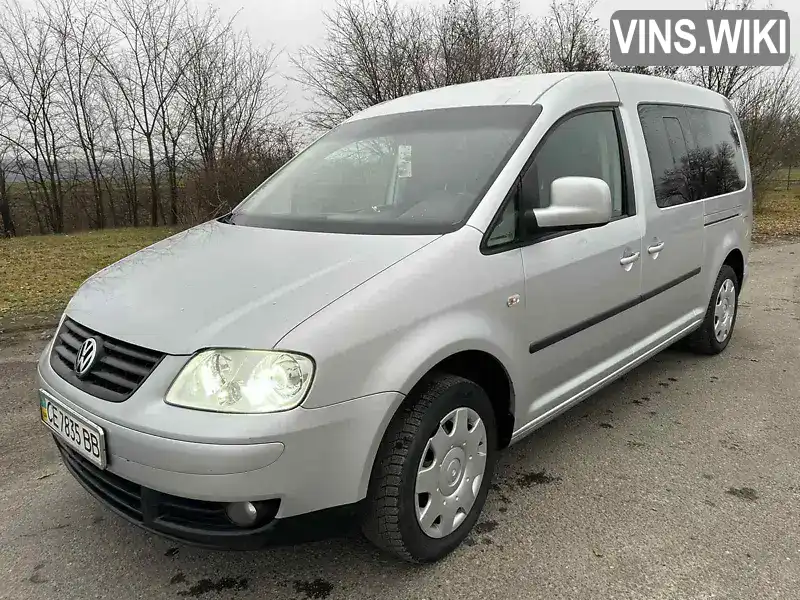 Мінівен Volkswagen Caddy 2008 1.9 л. Ручна / Механіка обл. Чернівецька, Чернівці - Фото 1/16