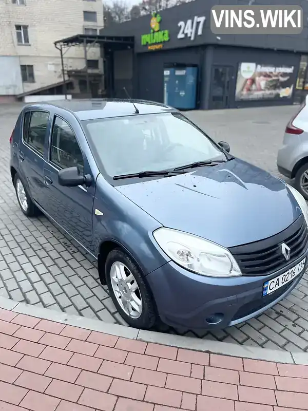 Хетчбек Renault Sandero 2012 1.39 л. Ручна / Механіка обл. Київська, Біла Церква - Фото 1/21