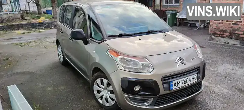 Мінівен Citroen C3 Picasso 2010 1.6 л. Ручна / Механіка обл. Житомирська, Житомир - Фото 1/13