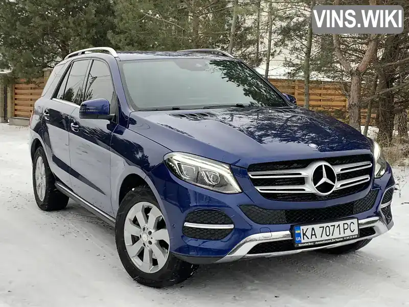 Внедорожник / Кроссовер Mercedes-Benz GLE-Class 2016 2.14 л. Автомат обл. Киевская, Киев - Фото 1/21