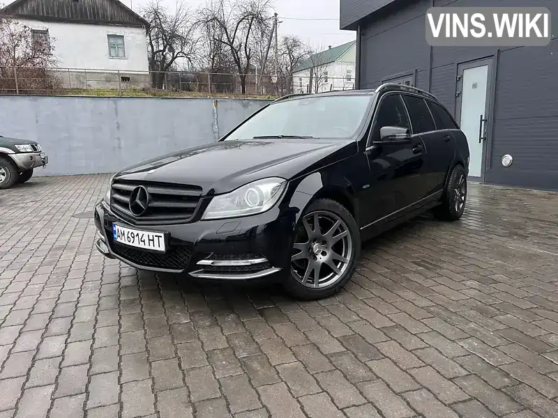 Універсал Mercedes-Benz C-Class 2011 2.2 л. Ручна / Механіка обл. Житомирська, Малин - Фото 1/21