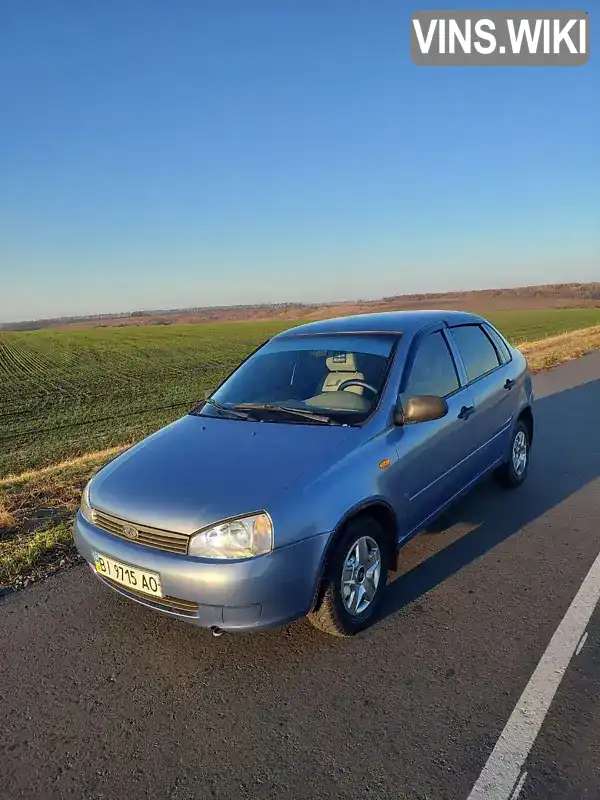 Седан ВАЗ / Lada 1118 Калина 2007 1.6 л. Ручна / Механіка обл. Полтавська, Полтава - Фото 1/9