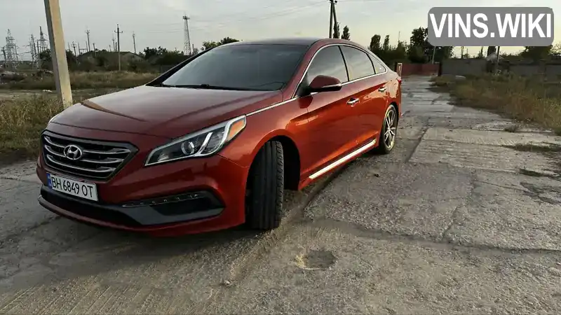 Седан Hyundai Sonata 2014 2 л. Автомат обл. Одеська, Рені - Фото 1/18