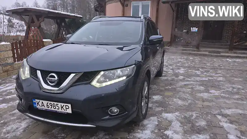 JN1TANT32U0000907 Nissan X-Trail 2017 Позашляховик / Кросовер 2 л. Фото 2