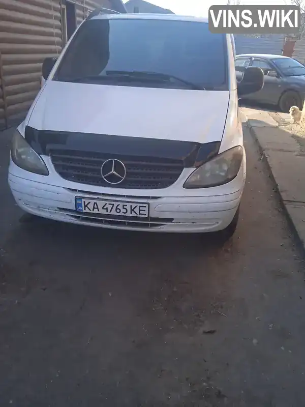 Мінівен Mercedes-Benz Vito 2008 2.15 л. Ручна / Механіка обл. Київська, Тетіїв - Фото 1/10