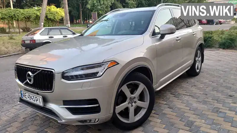 Позашляховик / Кросовер Volvo XC90 2015 2 л. Автомат обл. Дніпропетровська, Дніпро (Дніпропетровськ) - Фото 1/11