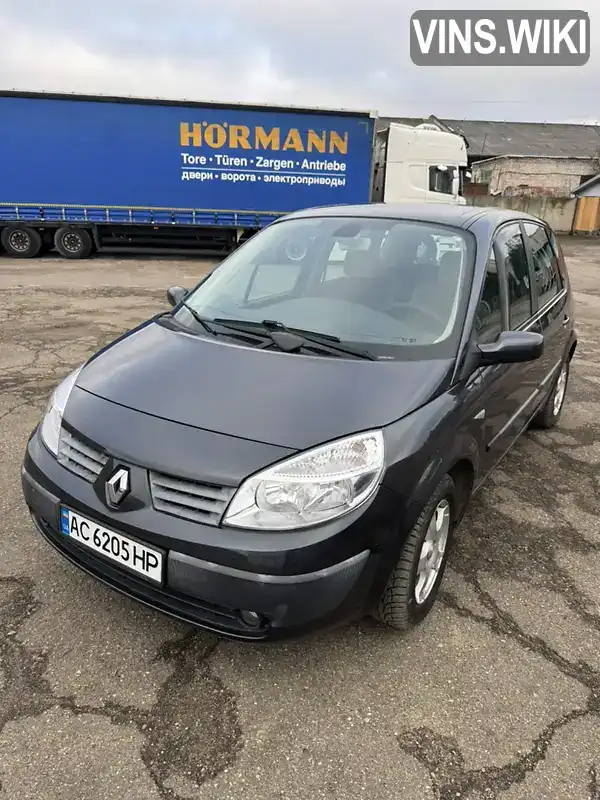 Мінівен Renault Scenic 2005 1.6 л. Ручна / Механіка обл. Волинська, Луцьк - Фото 1/21