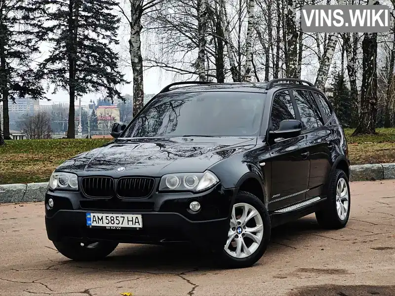 Позашляховик / Кросовер BMW X3 2010 3 л. Автомат обл. Житомирська, Житомир - Фото 1/21