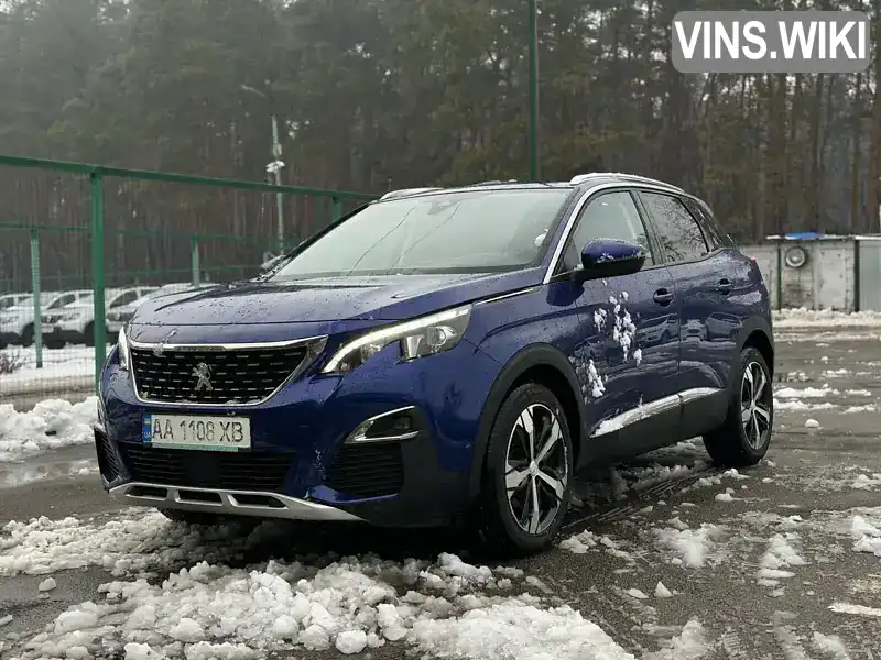 Позашляховик / Кросовер Peugeot 3008 2018 1.56 л. Автомат обл. Київська, Київ - Фото 1/13