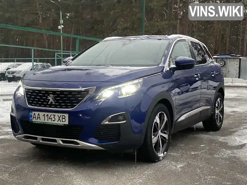 Внедорожник / Кроссовер Peugeot 3008 2018 1.56 л. Автомат обл. Киевская, Киев - Фото 1/13