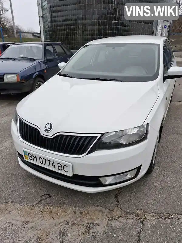 Хетчбек Skoda Rapid 2014 1.2 л. Ручна / Механіка обл. Сумська, Суми - Фото 1/3