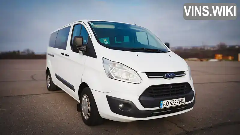 Мінівен Ford Transit Custom 2016 2 л. Ручна / Механіка обл. Закарпатська, Ужгород - Фото 1/21