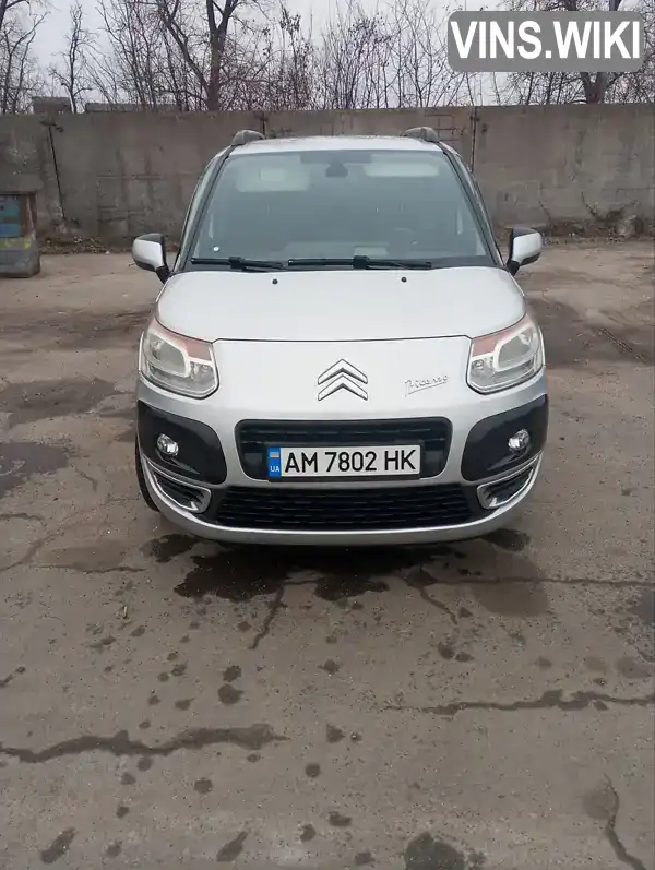 Мінівен Citroen C3 Picasso 2009 1.56 л. Ручна / Механіка обл. Житомирська, Житомир - Фото 1/21