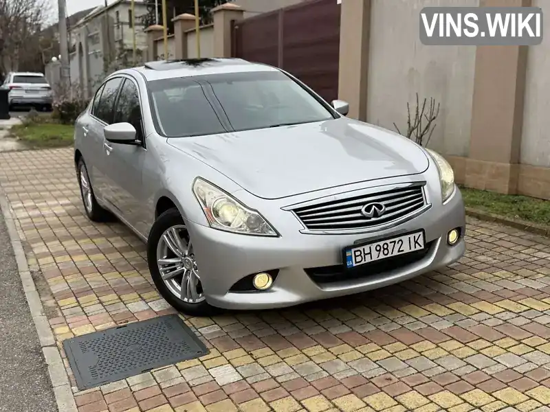 JN1DV6AR5BM650718 Infiniti G25 2010 Седан 2.5 л. Фото 1