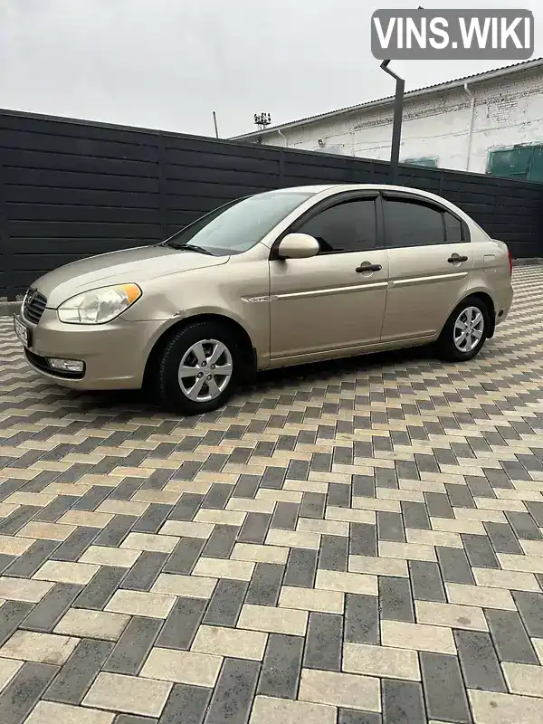 Седан Hyundai Accent 2010 1.4 л. Ручная / Механика обл. Николаевская, Николаев - Фото 1/8