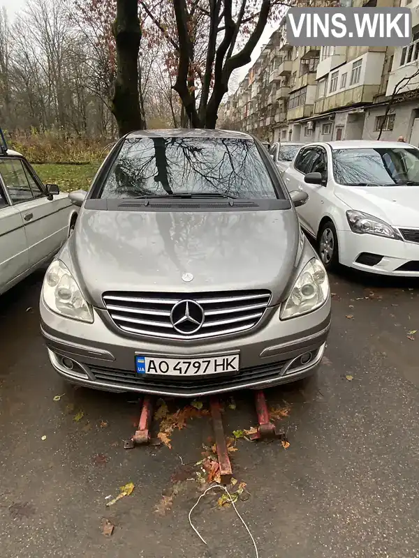 Хэтчбек Mercedes-Benz B-Class 2006 1.5 л. Автомат обл. Закарпатская, Ужгород - Фото 1/6