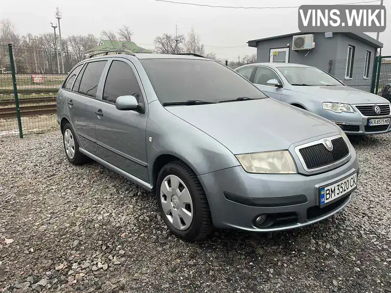 Универсал Skoda Fabia 2005 1.39 л. обл. Полтавская, Зеньков - Фото 1/21