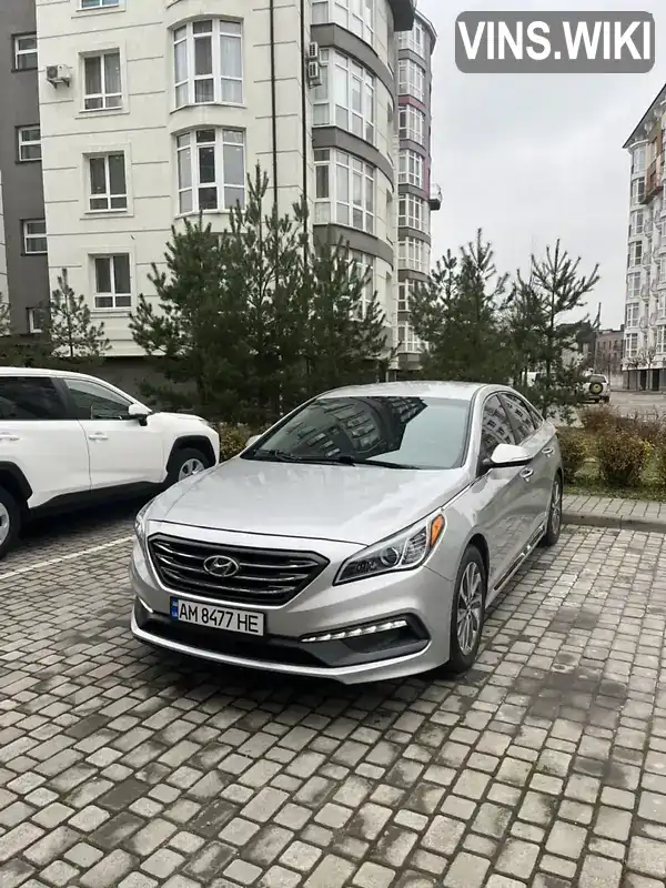 Седан Hyundai Sonata 2014 2.4 л. Автомат обл. Івано-Франківська, Івано-Франківськ - Фото 1/9