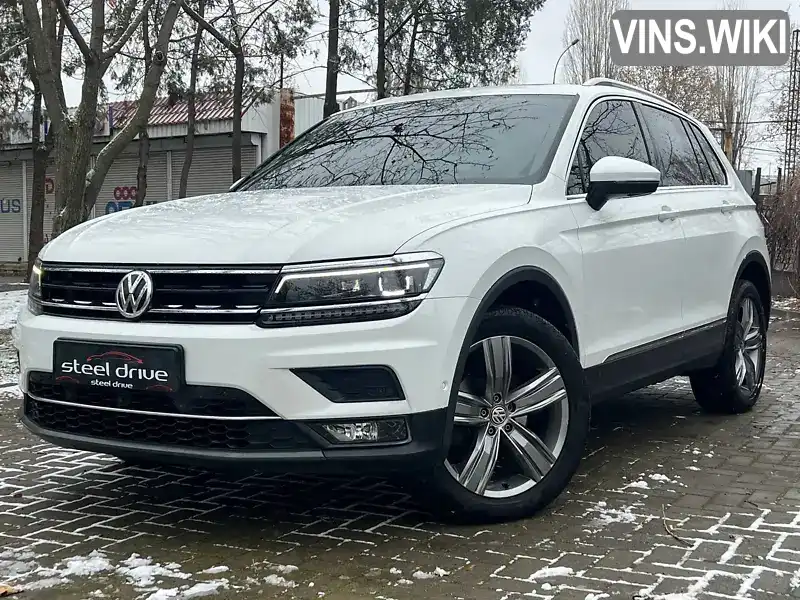 Внедорожник / Кроссовер Volkswagen Tiguan 2018 2 л. Автомат обл. Николаевская, Николаев - Фото 1/21