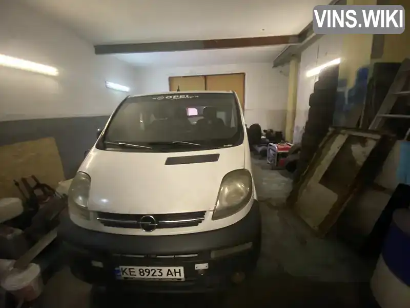 Мінівен Opel Vivaro 2004 1.9 л. Ручна / Механіка обл. Дніпропетровська, Кривий Ріг - Фото 1/19