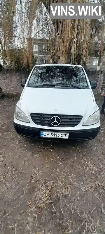 Мінівен Mercedes-Benz Vito 2006 2.15 л. Ручна / Механіка обл. Чернівецька, Чернівці - Фото 1/14