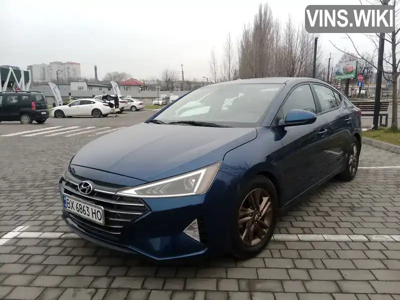 Седан Hyundai Elantra 2019 2 л. Автомат обл. Хмельницкая, Хмельницкий - Фото 1/21